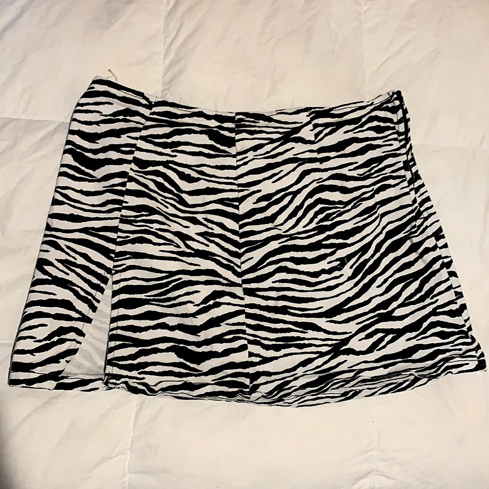 Urban Outfitters BDG Zebra Mini Skirt
